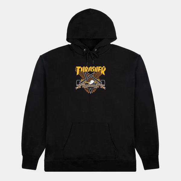 TRASHER X ANTI-HERO EAGLEGRAM HOODIE